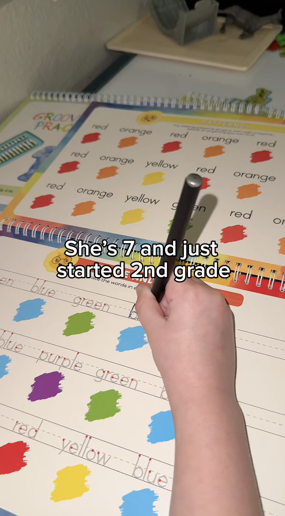 Grooved Handwriting